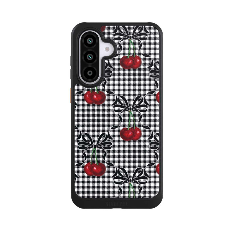 Galaxy A56 5G NIVOcore Cherry Pattern Black