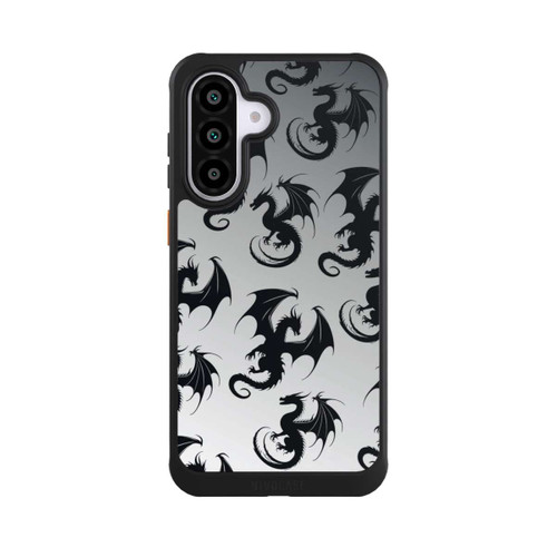 Samsung Galaxy A56 5G NIVOcore Dragon Pattern Grey