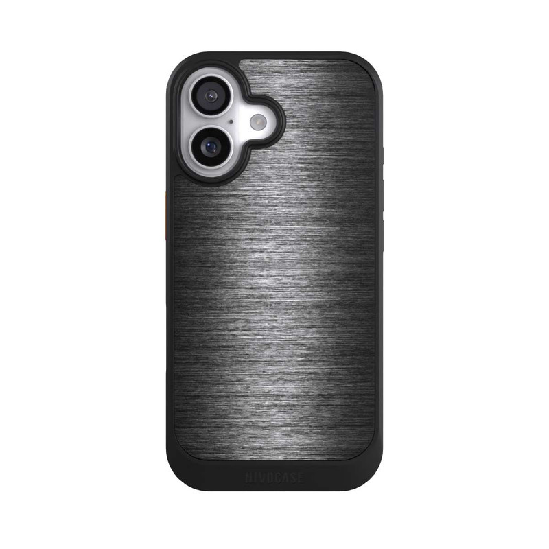 iPhone 17 NIVOcore Metal Look Anthracite
