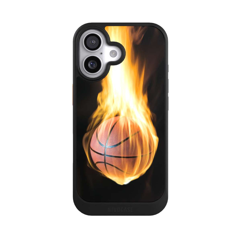 iPhone 17 NIVOcore Burning Basketball Passion