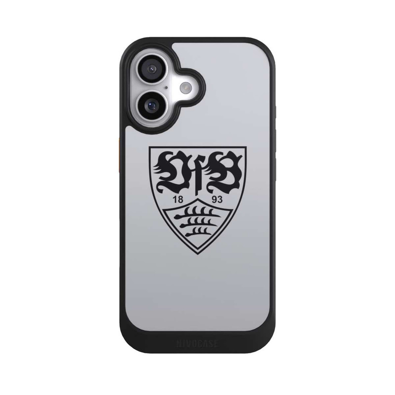 iPhone 17 NIVOcore VfB Stuttgart Wappen Grau