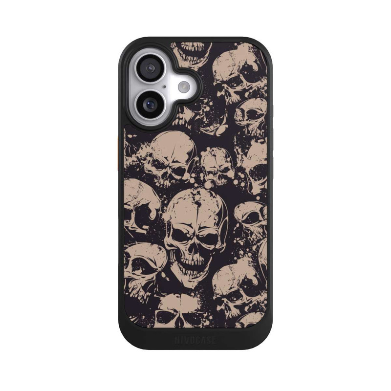 iPhone 17 NIVOcore Halloween Totenköpfe