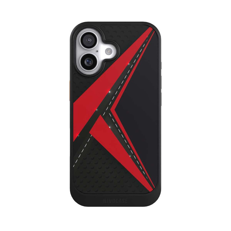 iPhone 17 NIVOcore Carbon for Men - Red