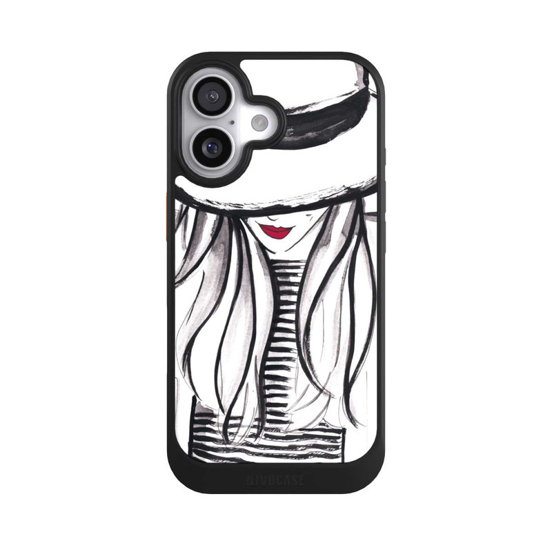 iPhone 17 NIVOcore Powerfrau mit Hut