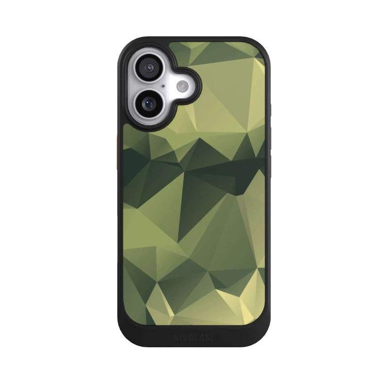 iPhone 17 NIVOcore Camouflage polygonal