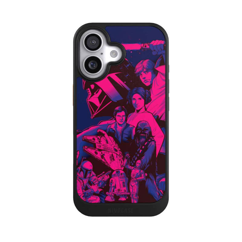 iPhone 17 NIVOcore StarWars Charaktere - Ultraviolet