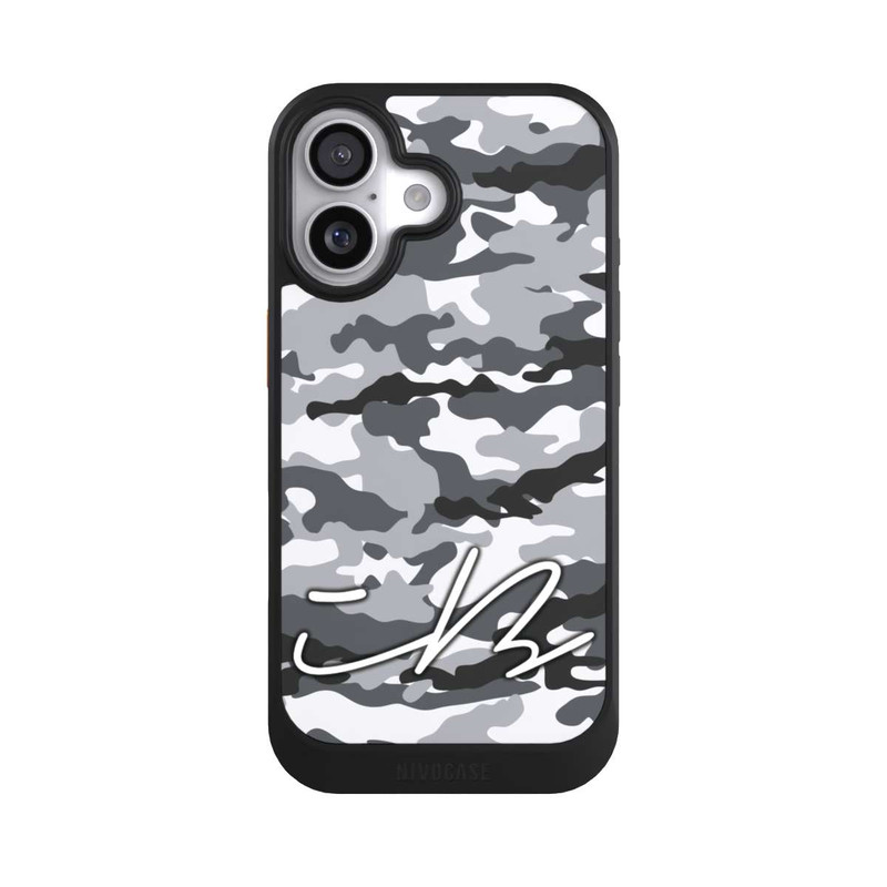 iPhone 17 NIVOcore Camo Grau iBlali