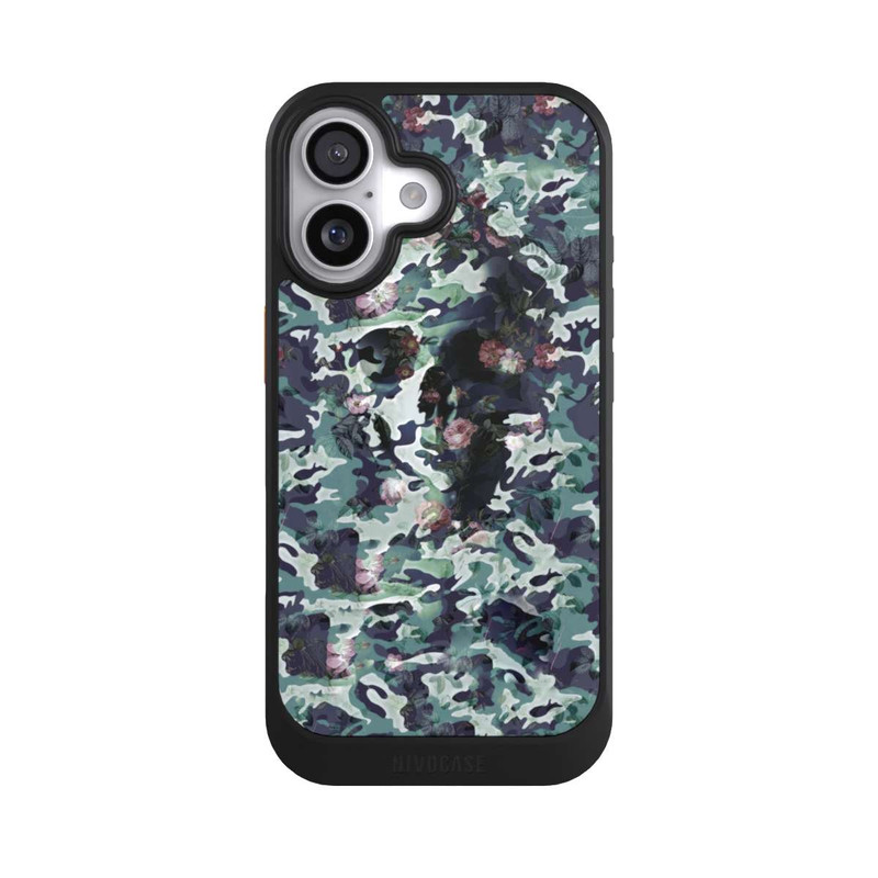 iPhone 17 NIVOcore Camouflage-Totenkopf