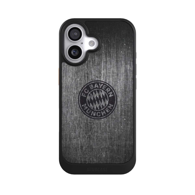 iPhone 17 NIVOcore Metal look FCB Logo plain