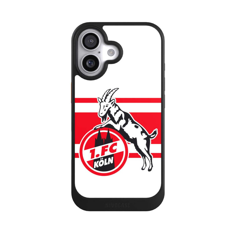 iPhone 17 NIVOcore White Red Stripes 1.FC