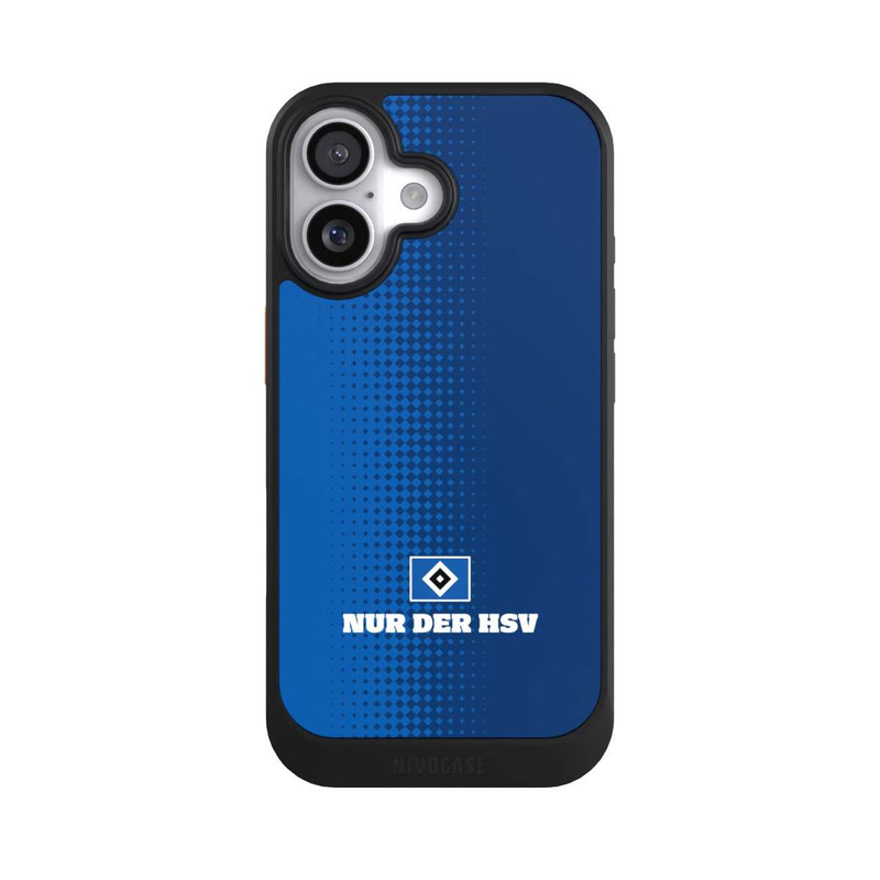 iPhone 17 NIVOcore Nur der HSV - Rautenraster Blau