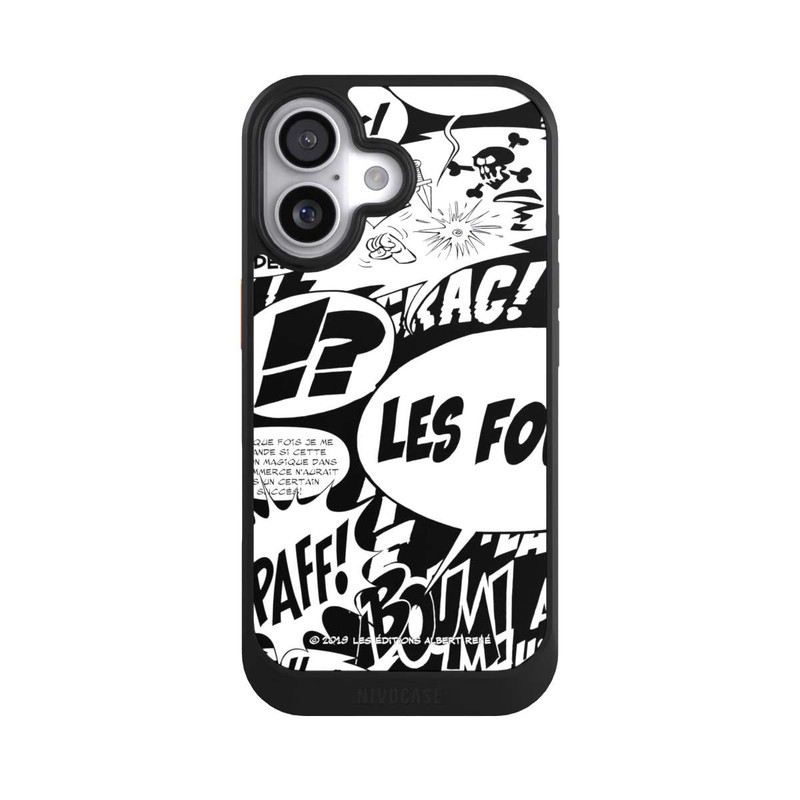 iPhone 17 NIVOcore Sprechblasen Asterix Schwarz