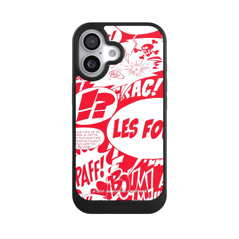iPhone 17 NIVOcore Sprechblasen Asterix Rot