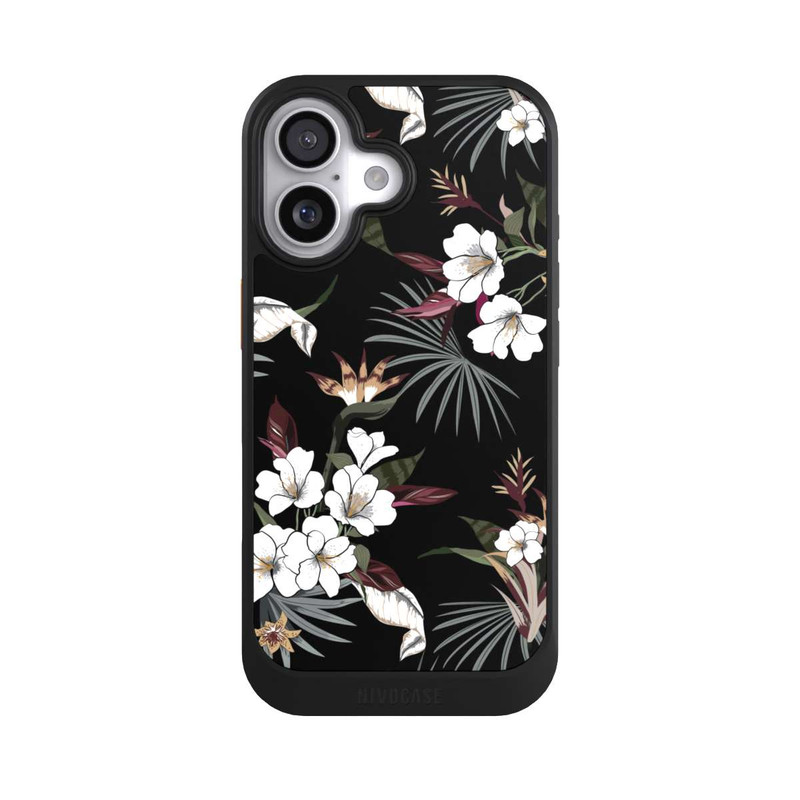 iPhone 17 NIVOcore Flowers Black