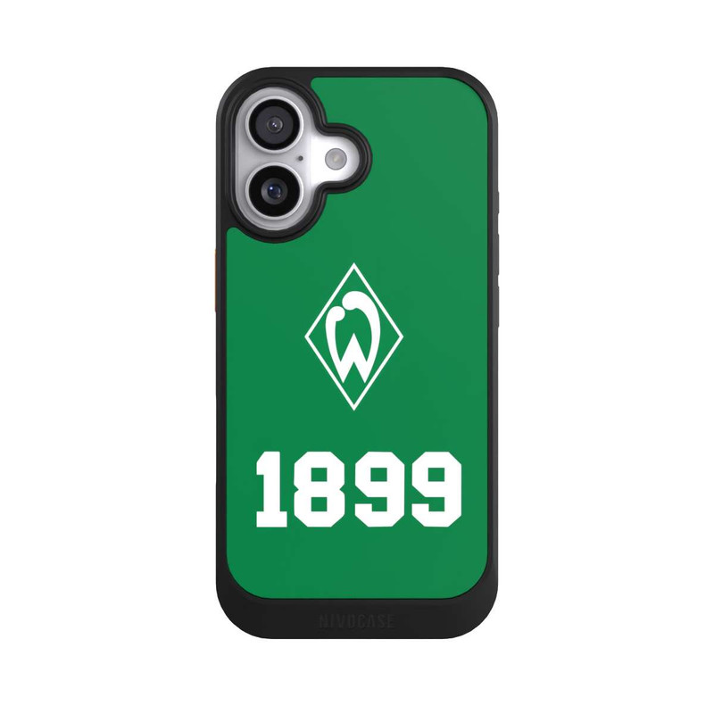 iPhone 17 NIVOcore 1899 Grün-Weiß Lebenslang Grün - Werder Bremen