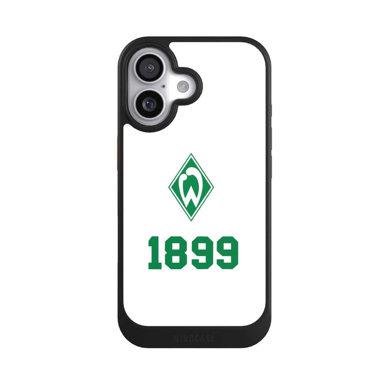 iPhone 17 NIVOcore 1899 Grün-Weiß Lebenslang Weiss - Werder Bremen