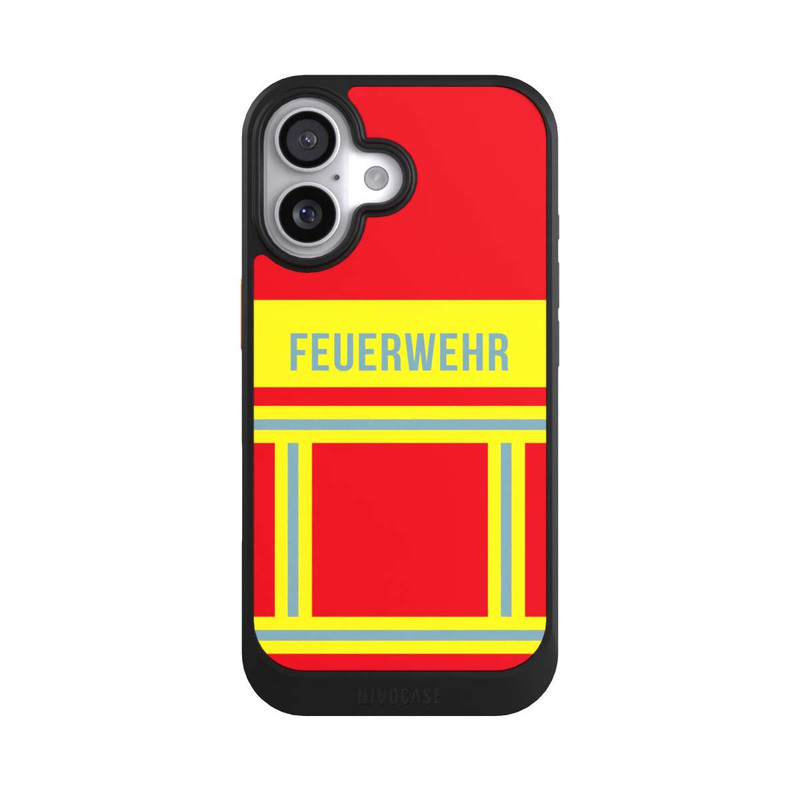 iPhone 17 NIVOcore Rote Feuerwehr Jacke