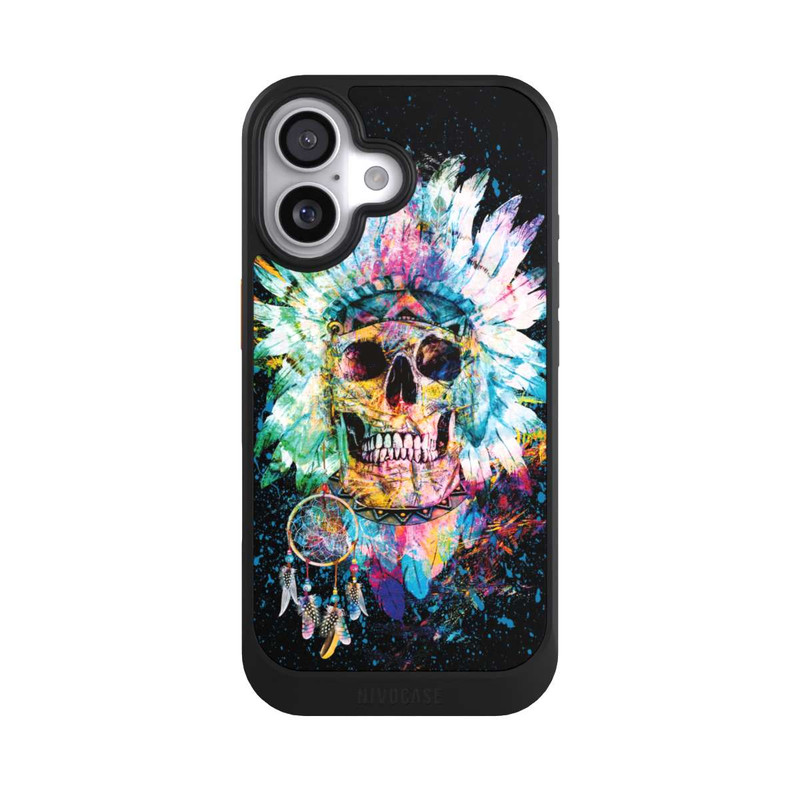 iPhone 17 NIVOcore Crâne d'esprit sauvage