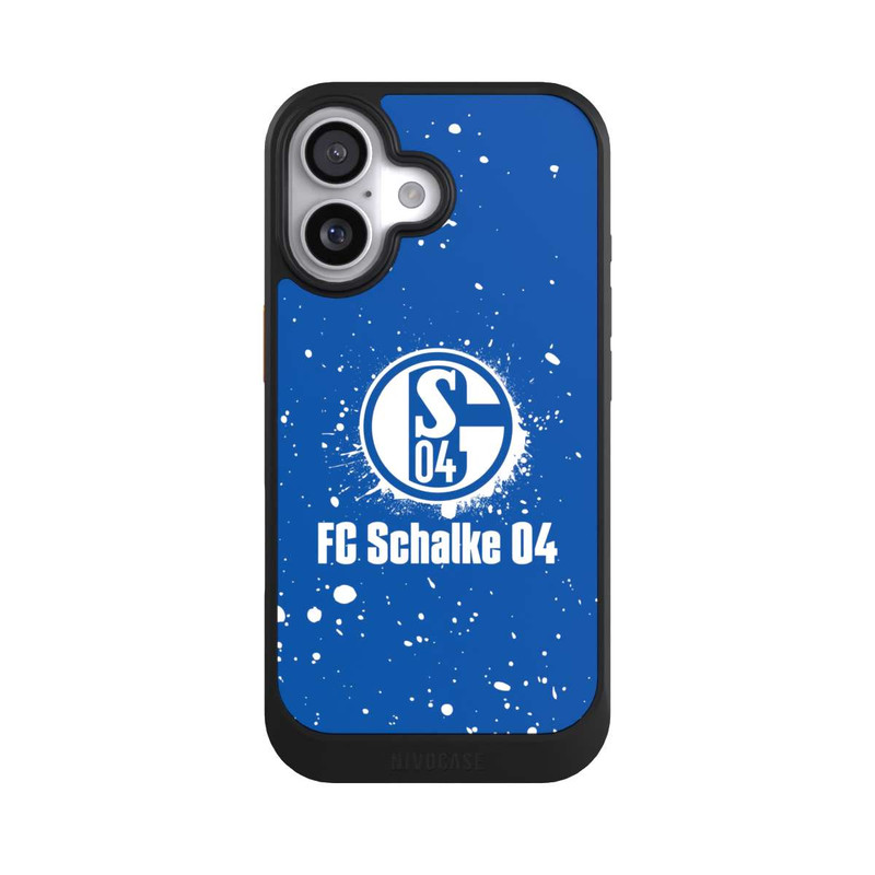iPhone 17 NIVOcore Schalke 04 - Spraylogo