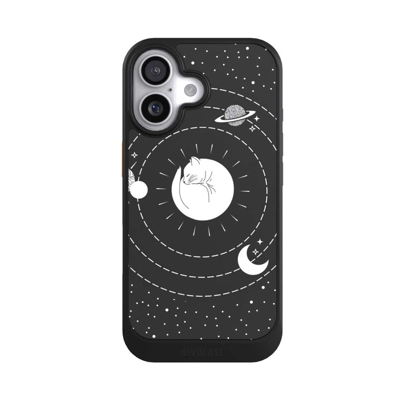 iPhone 17 NIVOcore Katze und Mond