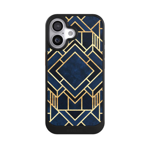  NIVOcore Art Deco Blue Gold Print