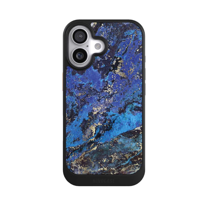 iPhone 17 NIVOcore Lapislazuli blau und gold