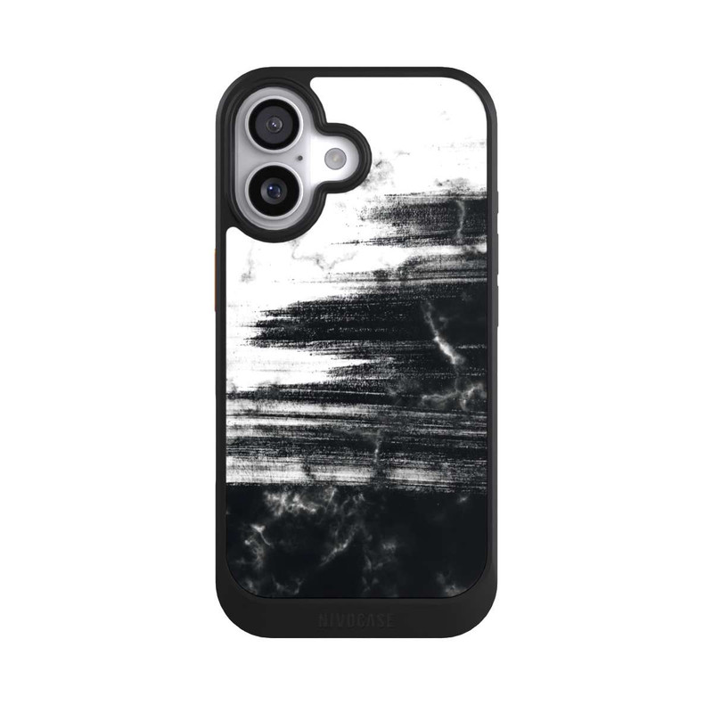 iPhone 17 NIVOcore Pierre monochrome brossée