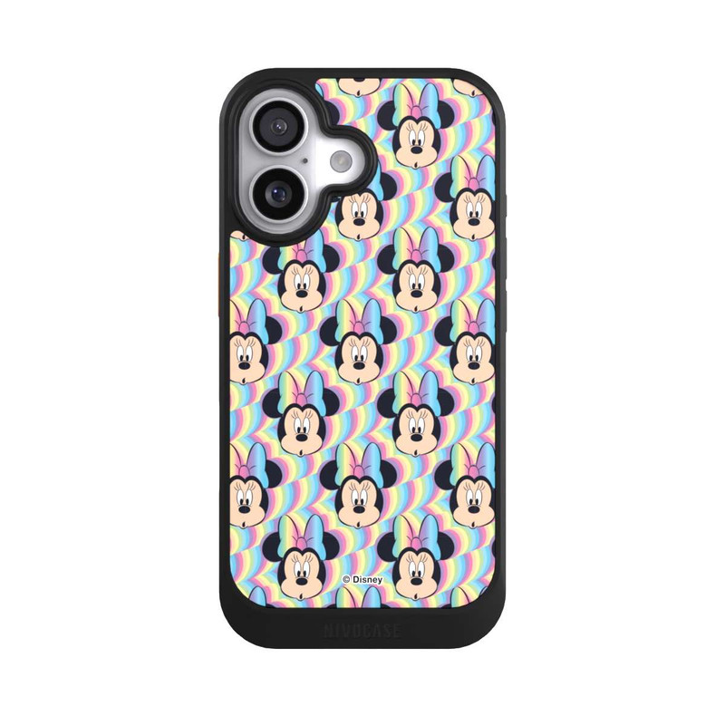 iPhone 17 NIVOcore Minnie Visages d'arc-en-ciel