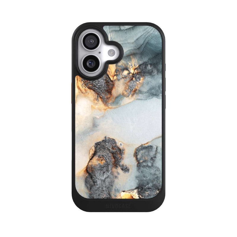 iPhone 17 NIVOcore Flutwellen Golddruck