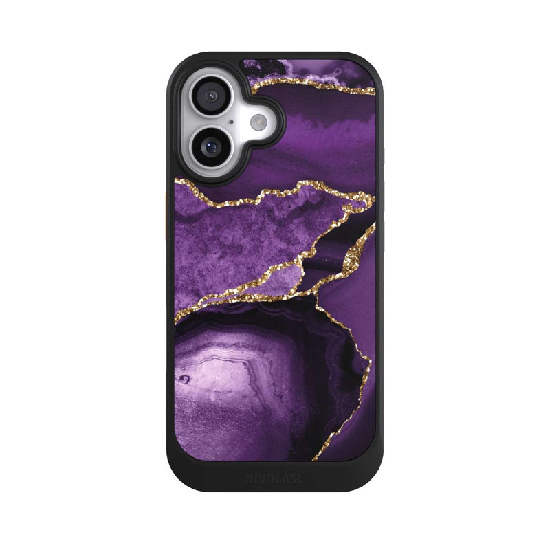 iPhone 17 NIVOcore Lila Marmor Landschaft
