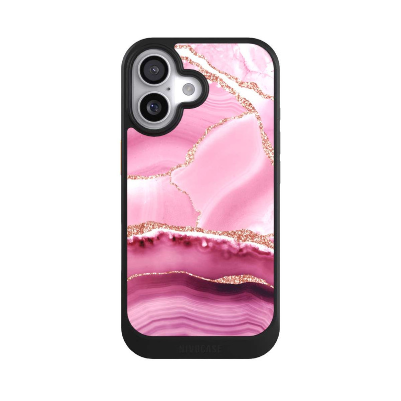 iPhone 17 NIVOcore Marbre Sirène Rose