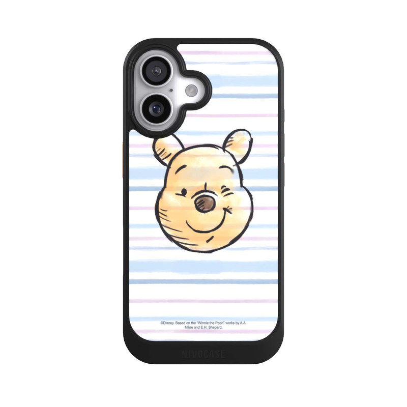 iPhone 17 NIVOcore Winnie Puuh auf Streifen