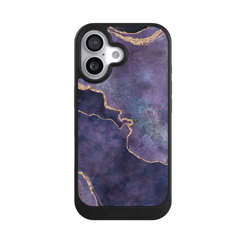 iPhone 17 NIVOcore Lila Edelstein glamourös