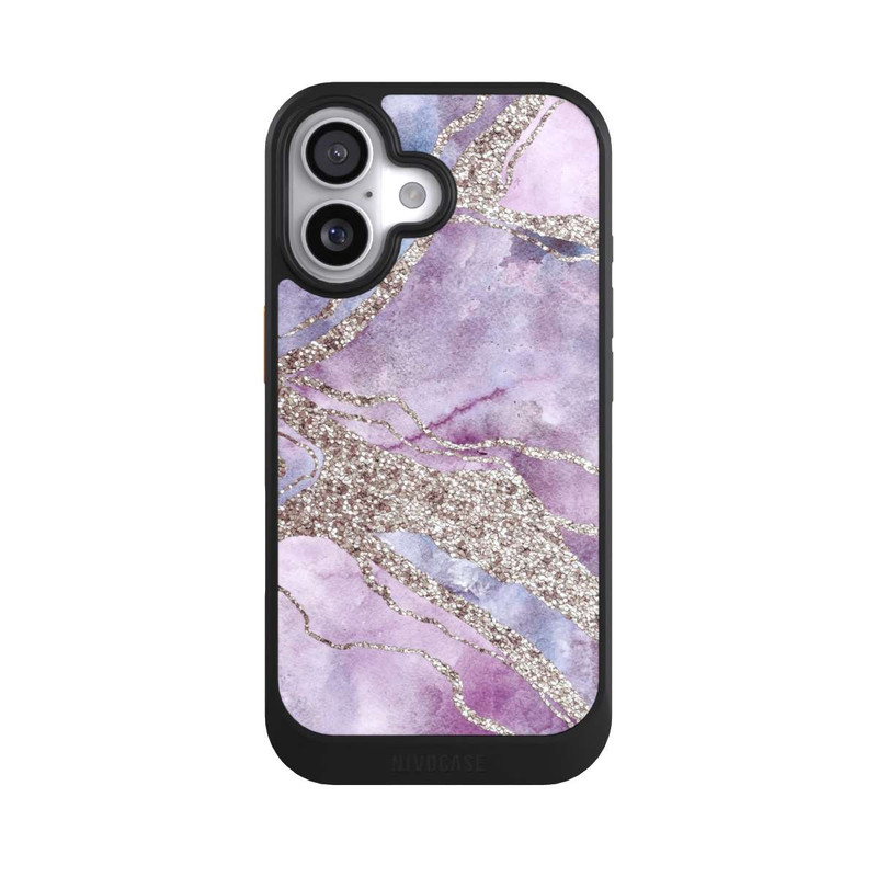 iPhone 17 NIVOcore Pierre précieuse Violet pastel