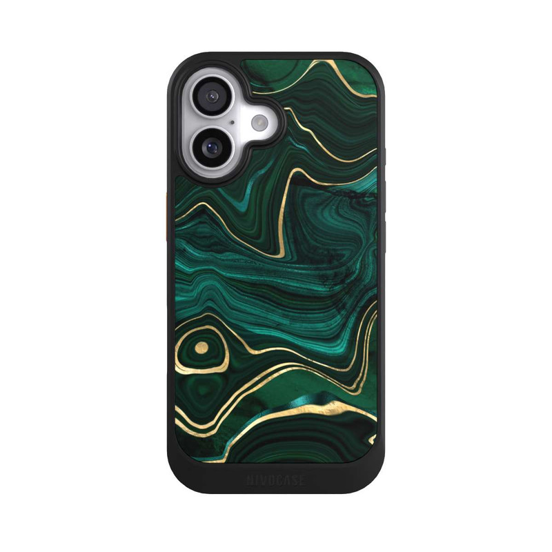 iPhone 17 NIVOcore Malachit Golddruck