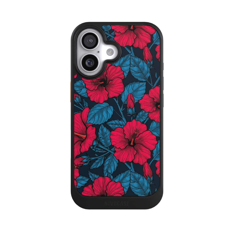 iPhone 17 NIVOcore Roter Hibiskus