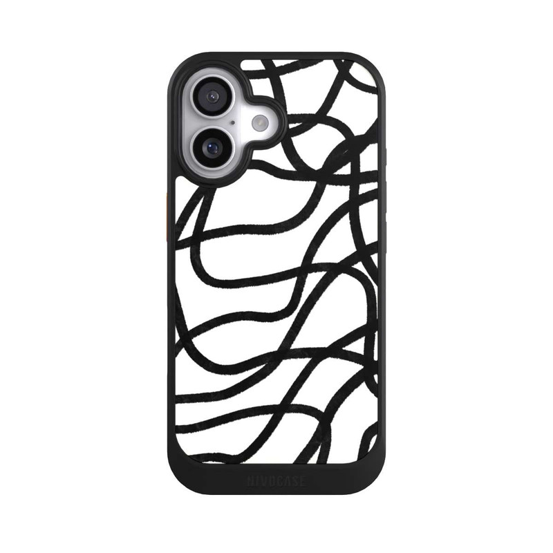 iPhone 17 NIVOcore Lignes noires