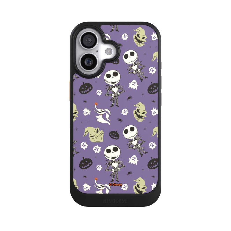 iPhone 17 NIVOcore Jack Purple Pattern Tim Burtons Nightmare before Christmas