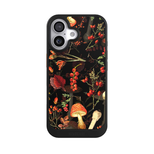 Apple iPhone 17 NIVOcore Pilzmuster Schwarz