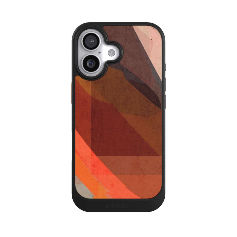 iPhone 17 NIVOcore Welle Rostrot