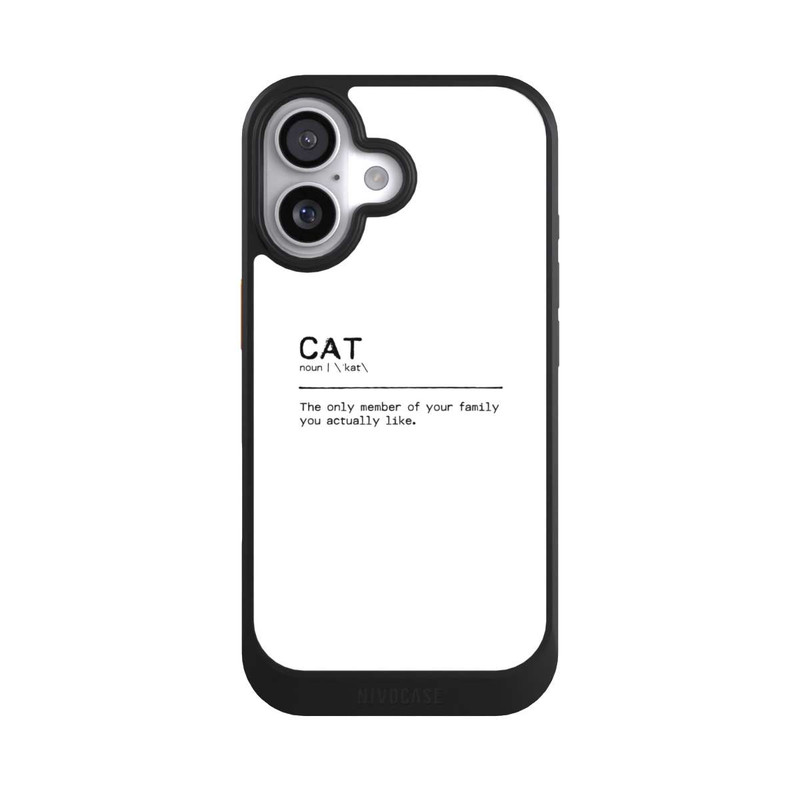 iPhone 17 NIVOcore Quote Cat Family