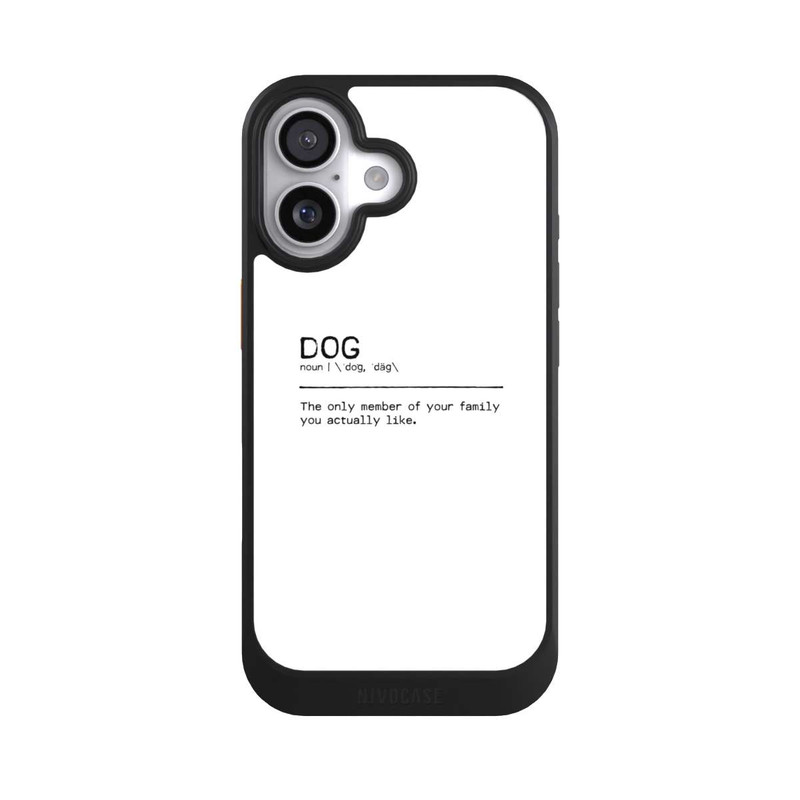 iPhone 17 NIVOcore Citation Dog Family (anglais)