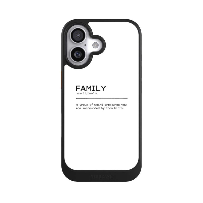 iPhone 17 NIVOcore Citation Family Weird (anglais)