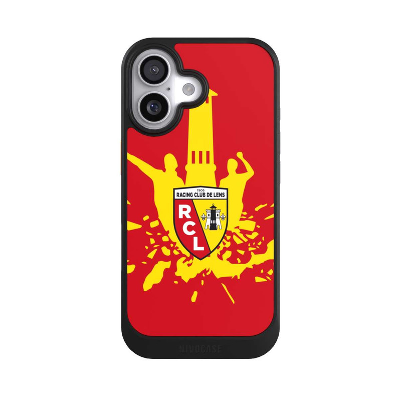 iPhone 17 NIVOcore RCL Tower Yellow on Red