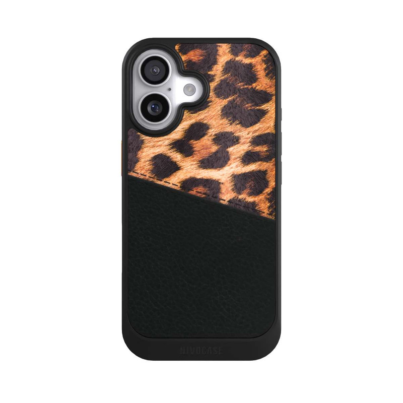 iPhone 17 NIVOcore Leder und Leoprint