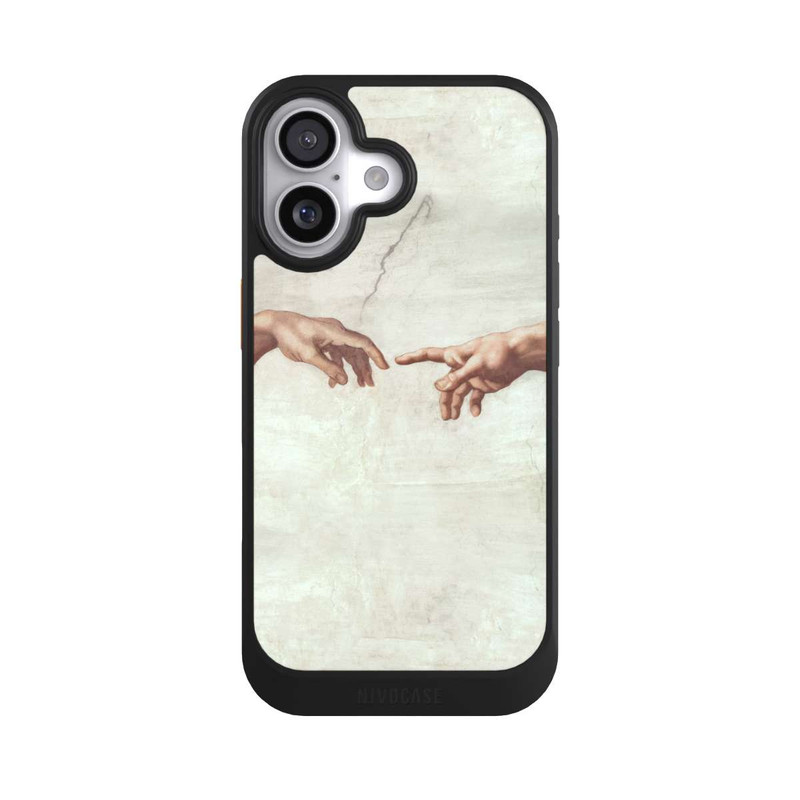 iPhone 17 NIVOcore Die Hände von Gott und Adam von Michelangelo Buonarroti