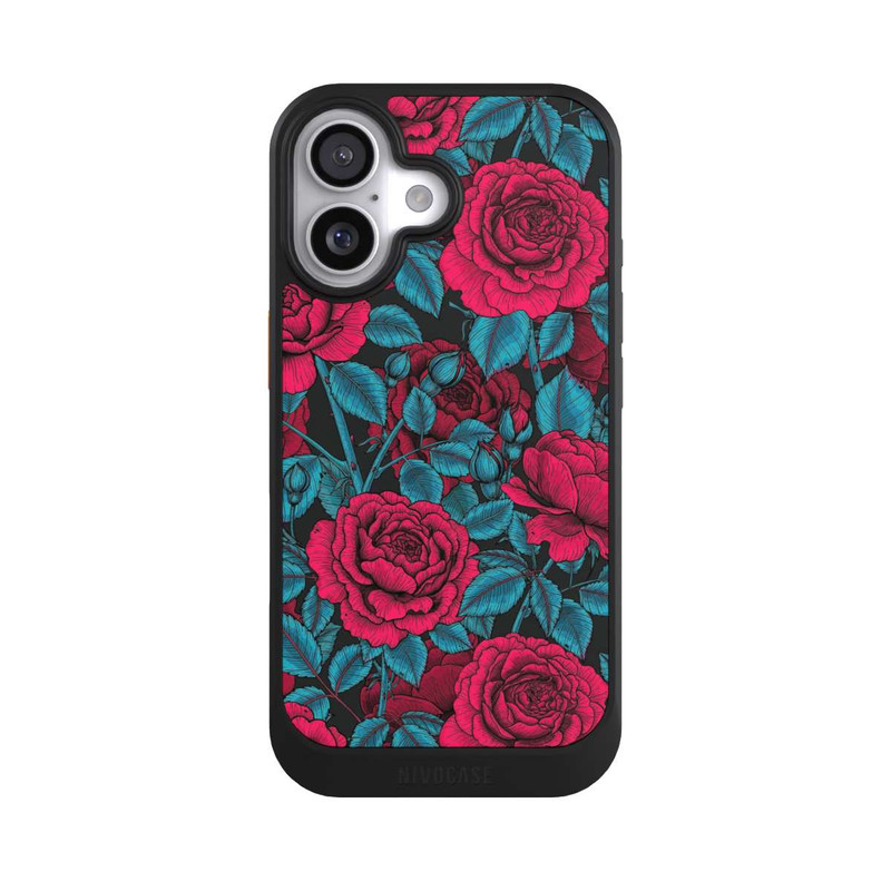 iPhone 17 NIVOcore Jardin des roses rouges