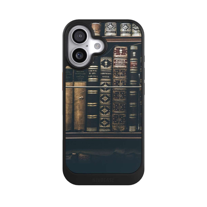 iPhone 17 NIVOcore Book Stack Dark