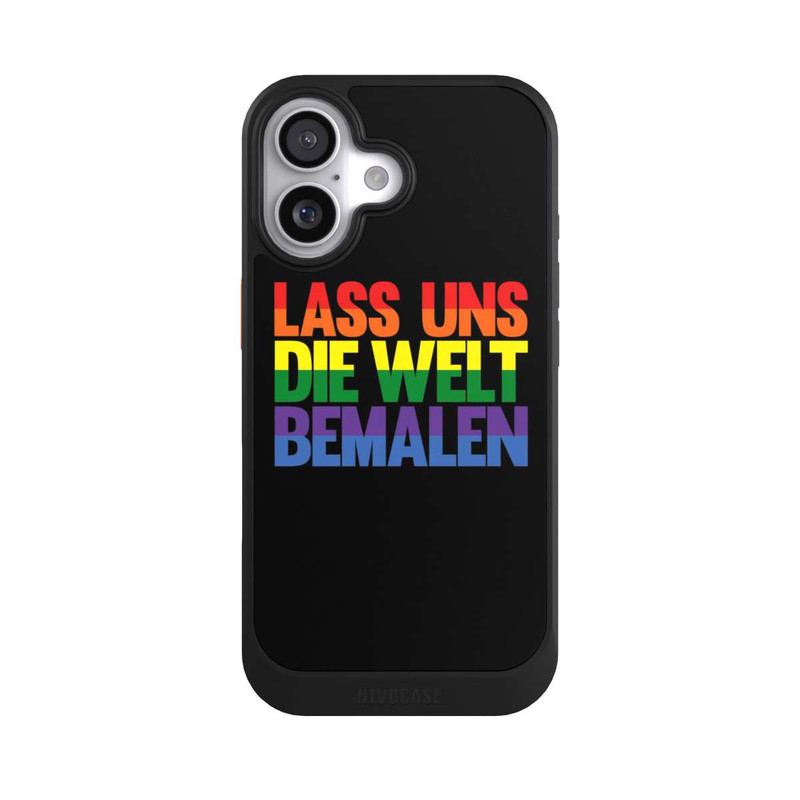 iPhone 17 NIVOcore Lass uns die Welt Bemalen