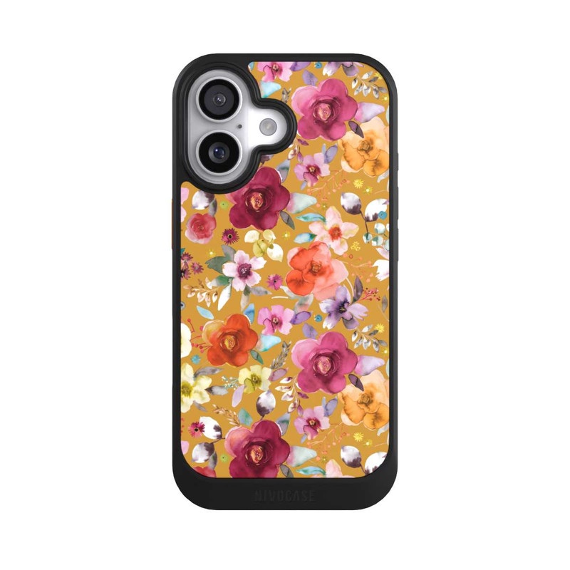 iPhone 17 NIVOcore Spring Floral Bouquets Mustard